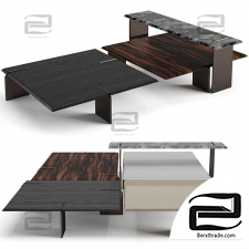 Minotti Keel square dressing table