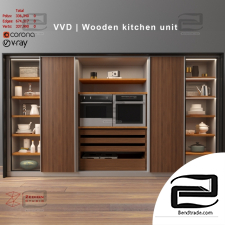 Kitchen furniture VVD Wooden unit