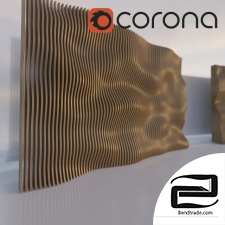 Parametric wood panel