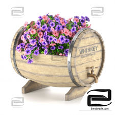 Flower Pot Barrel