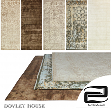 DOVLET HOUSE carpets 5 pieces (part 504)
