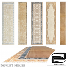 DOVLET HOUSE carpet 5 pieces (part 9)