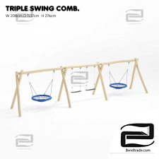 SWING COMBINATION Playground Play Complex