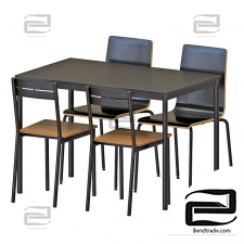 IKEA SANDSBERG table and chair