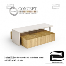 Coffee table Bonseki bidge Caroti Concept