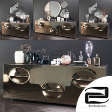 Chest of drawers Chest of drawers Paramount Cattelan Italia