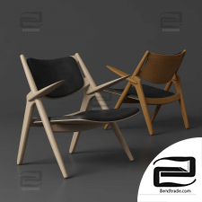 Carl Hansen CH28 Sawhorse Chairs