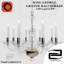 Hanging lamp KING GEORGE GRANDE BALUSTRADE