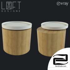 LoftDesigne 6255 model coffee table
