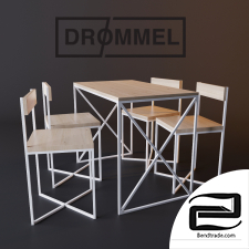 Table and chairs Drommel Ukraine