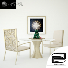 Table chair decor by Art-Say collection