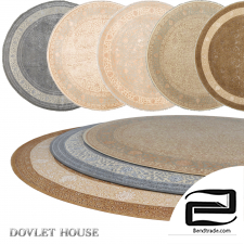 Round carpets DOVLET HOUSE 5 pieces (part 04)