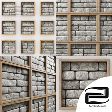 Panel small brick decor n1