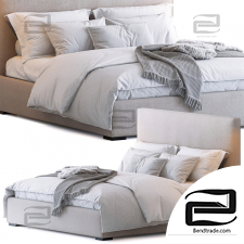 Beds Bed BARDO DUE BY MERIDIANI