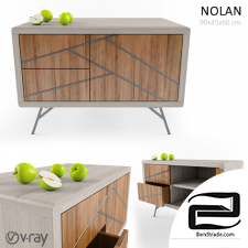 NOLAN_Oak sideboard with drawers