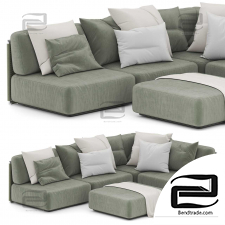  flexform eddy sofa