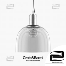 Crate & Barrel Dunn Pendant Lamp