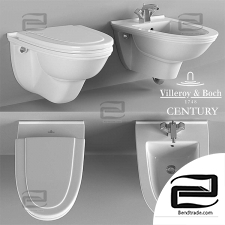 Toilet and bidet Villeroy Boch Century
