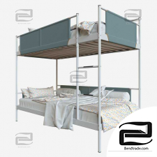 Ikea Vitval baby bed