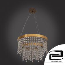 Led chandelier with crystal Eurosvet 90110/2 Triomphe