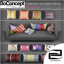 Collection of pillows Bo concept pillows1