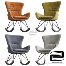 HENRYY Fauteuil Bascule Nordique