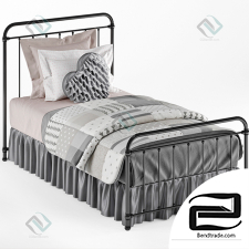 Children's bed HYGGE IRON ROAD