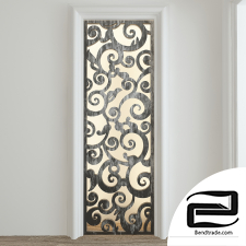 Decorative partition 3D Model id 14837