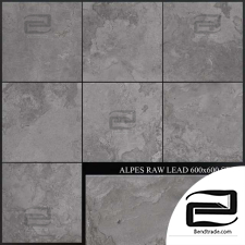 Materials Tile,tile ABK Alpes Raw Lead