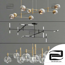 Altona Temper Gap Chandeliers Collection