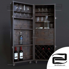 Cabinets Bar Cabinet 04