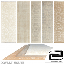 DOVLET HOUSE carpet 5 pieces (part 10)