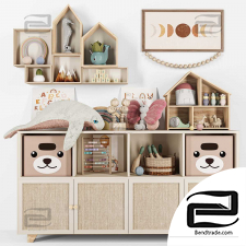 A set of furniture for the nursery