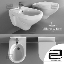 Toilet and bidet Villeroy& Boch O'novo 03