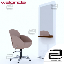 Beauty salon Weloda vida chair, style