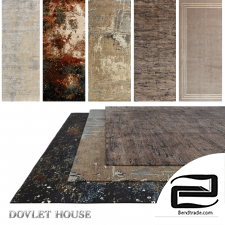 DOVLET HOUSE carpets 5 pieces (part 435)