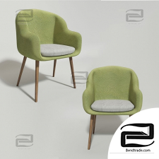 Green dining chair