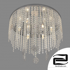 Ceiling chandelier with crystal Eurosvet 10083/6 Flower