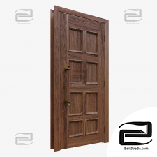 Classic oak door
