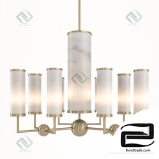 Hanging lamp Baker Sodalite Chandelier