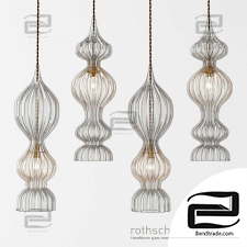 Rothschild & Bickers Spindle Pendant Lamp