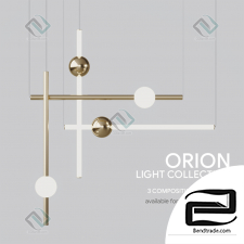 Lee Broom Orion Light Collection Pendant Lamp