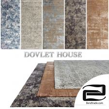 DOVLET HOUSE carpets 5 pieces (part 270)