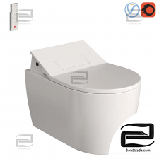 Electronic toilet Duravit SensoWash Slim