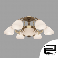  Classic ceiling chandelier Eurosvet 22010/6+2 Ariele