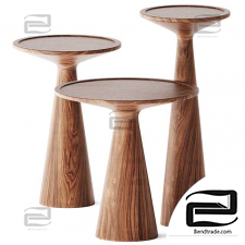 Tables Table Round Coffee Figura by Draenert