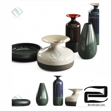 Ceramic vases decor 
