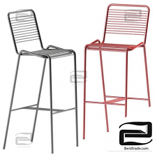 LeTube Bar Chairs by Artu