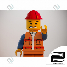 Lego Man, a toy constructor 