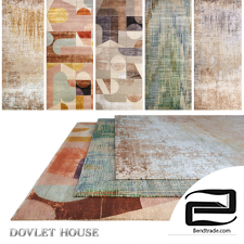 DOVLET HOUSE carpets 5 pieces (part 489)